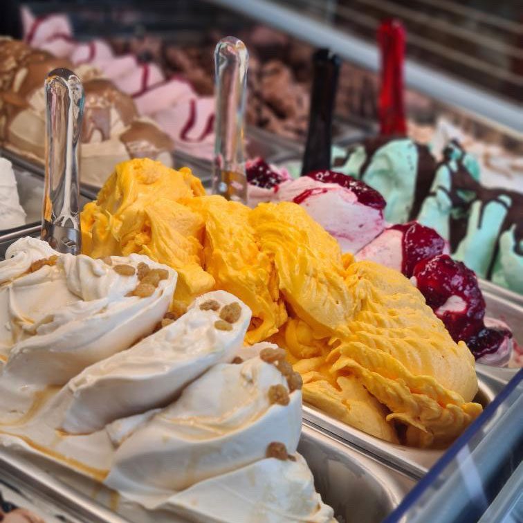 Freshly made gelato from st.elli's bay llanelli