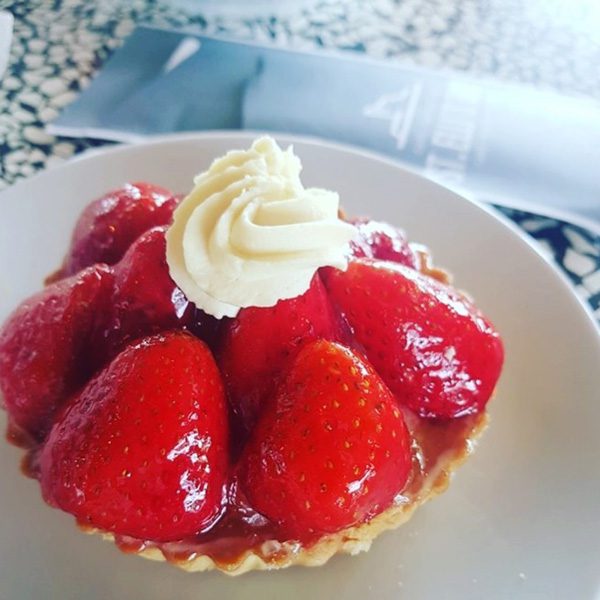 strawberry tart st ellis bay pastries cakes llanelli