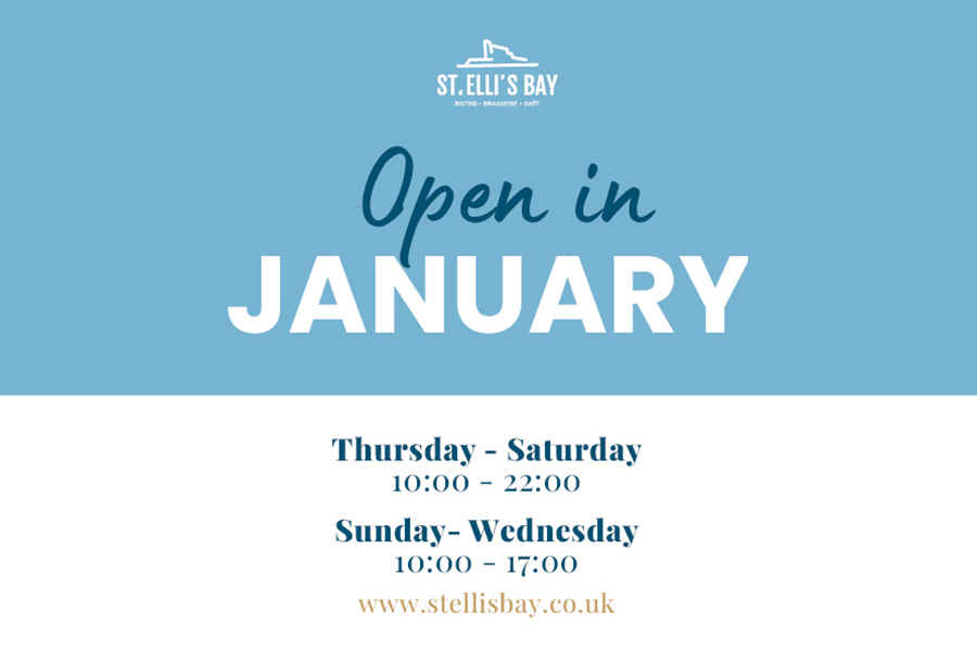 st ellis bay January opening times